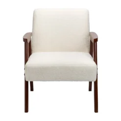 Alex Mid Century Boucle Armchair - Cream 10 Alex Mid Century Boucle Armchair - Cream -Cheap Deco Casa Store 13514415 1164964543267289