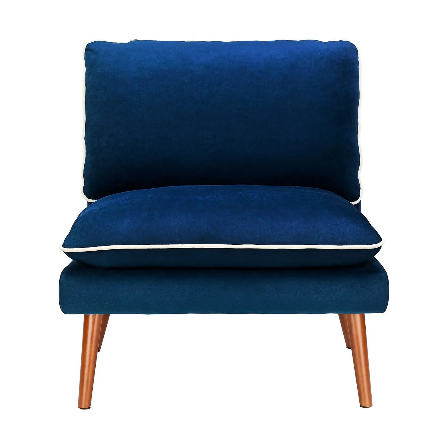 Pippa Pillow Accent Chair - Blue 3 Pippa Pillow Accent Chair - Blue - Image 3
