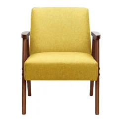 Alex Mid Century Armchair - Ochre -Cheap Deco Casa Store 13514419 1234963831634100