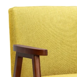 Alex Mid Century Armchair - Ochre -Cheap Deco Casa Store 13514419 9334963831694997