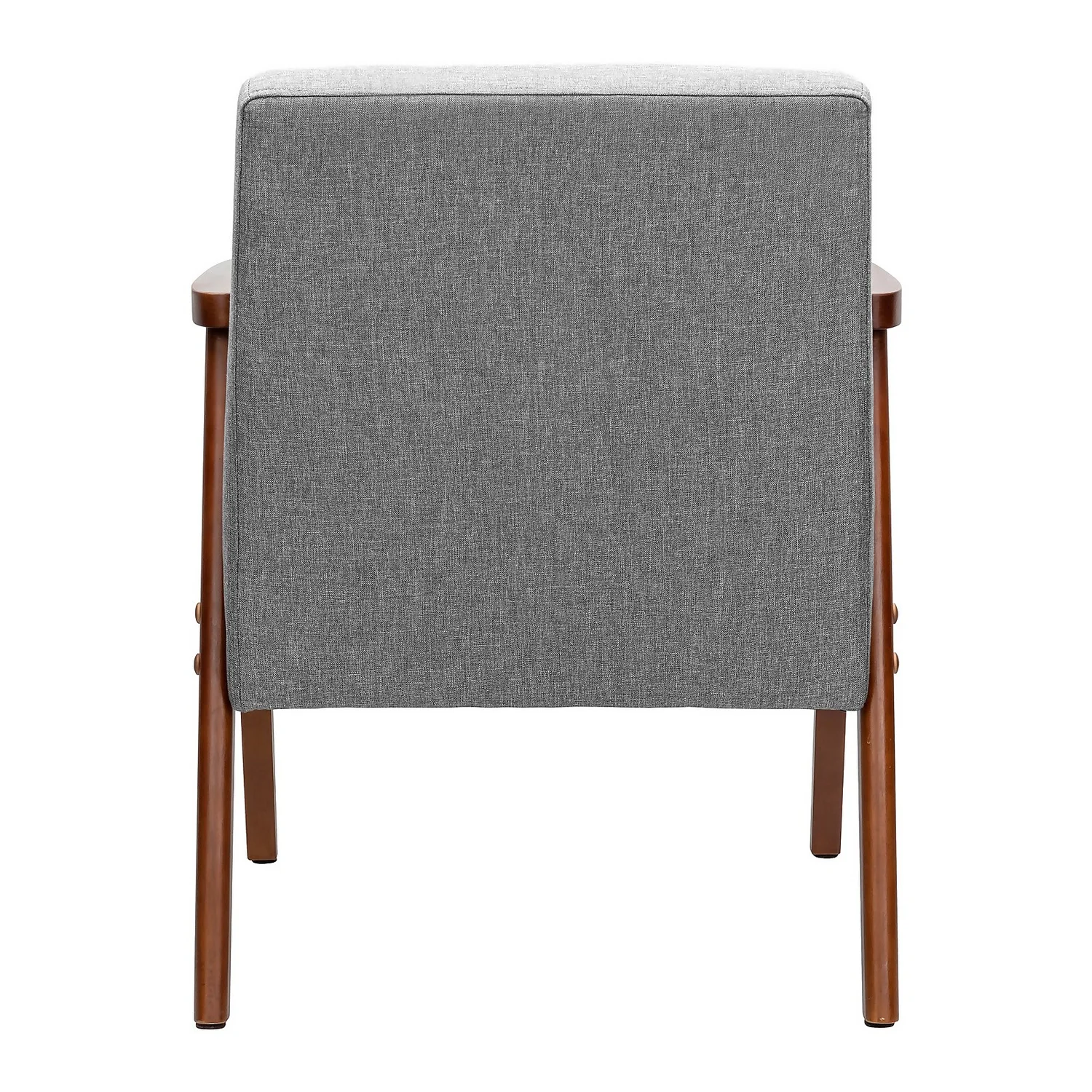 Alex Mid Century Armchair - Grey 4 Alex Mid Century Armchair - Grey - Image 4