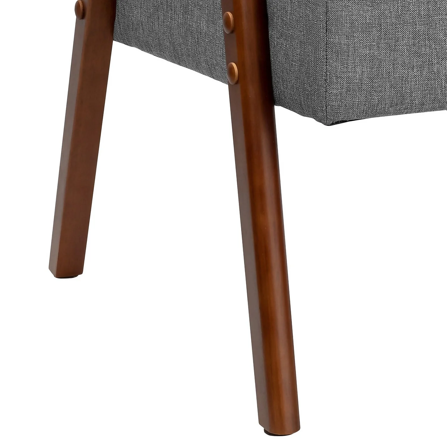 Alex Mid Century Armchair - Grey 7 Alex Mid Century Armchair - Grey - Image 7