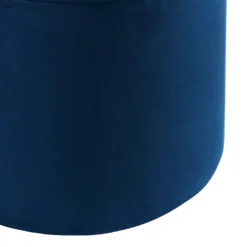 Pippa Round Pouffe - Blue 11 Pippa Round Pouffe - Blue -Cheap Deco Casa Store 13514425 1414964604271272