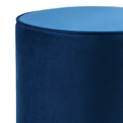 Pippa Round Pouffe - Blue 13 Pippa Round Pouffe - Blue -Cheap Deco Casa Store 13514425 1504964604362133