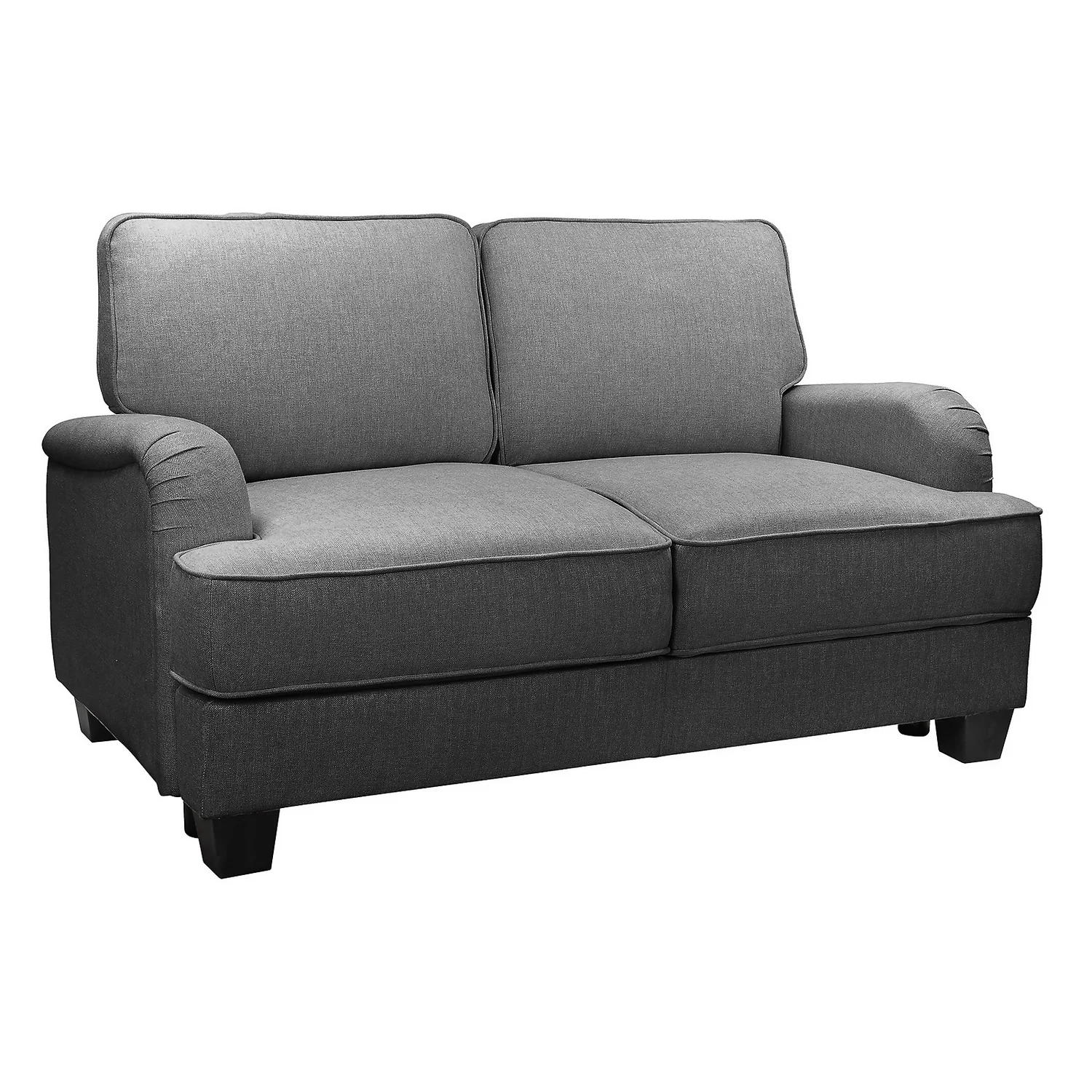 Dora 2 Seater Sofa In A Box - Charcoal 1 Dora 2 Seater Sofa In A Box - Charcoal