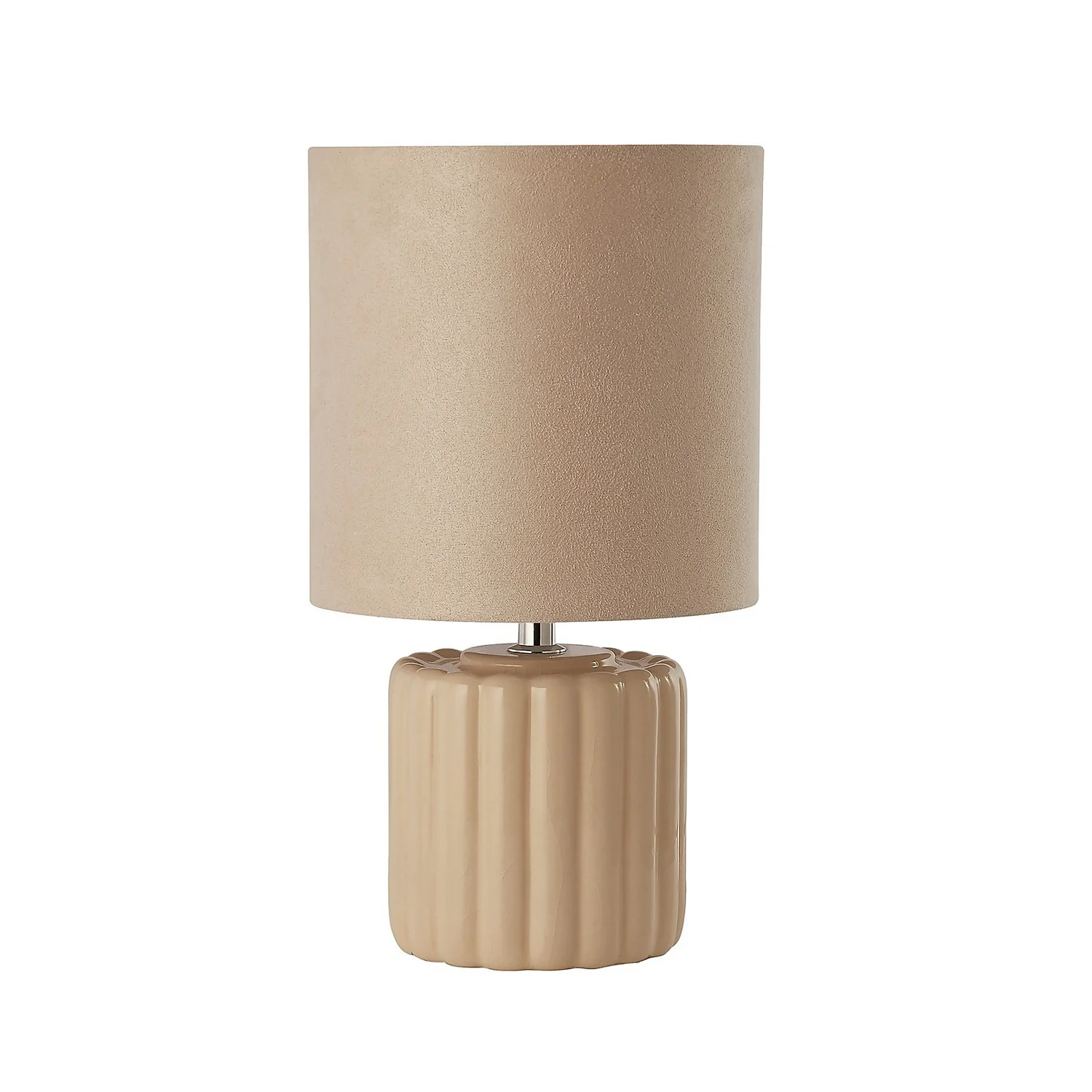Phoebe Ceramic Table Lamp - Cream 3 Phoebe Ceramic Table Lamp - Cream - Image 3
