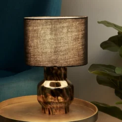 Tortoise Table Lamp - Black 12 Tortoise Table Lamp - Black -Cheap Deco Casa Store 13525838 1735042076986172