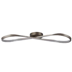 Austin LED Flush Ceiling Light - Satin Nickel -Cheap Deco Casa Store 13528462 4634976242624137