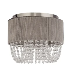 Bellano 3 Light Flush Ceiling Light - Grey 7 Bellano 3 Light Flush Ceiling Light - Grey -Cheap Deco Casa Store 13528467 4994976728439619