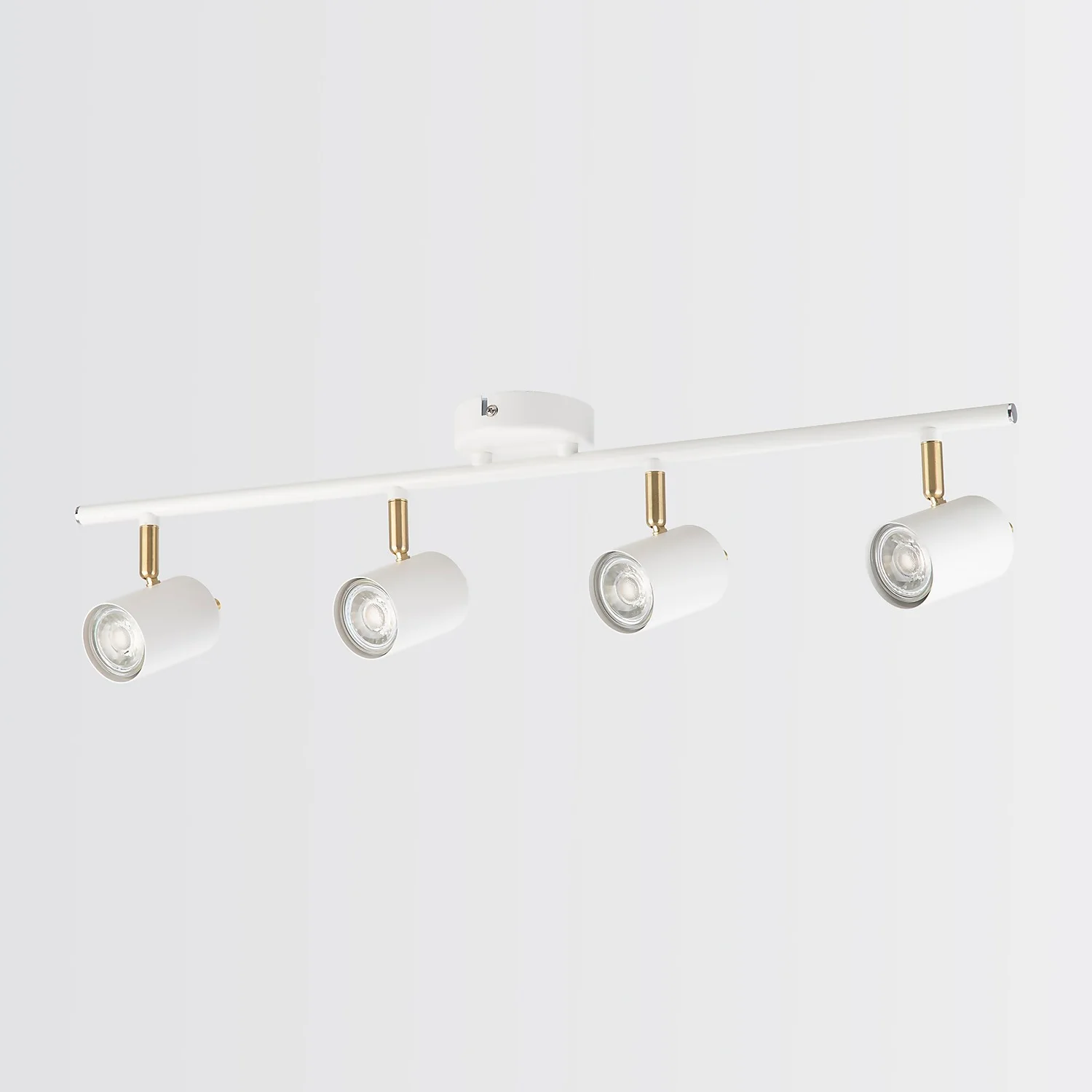 Thorpe 4 Lamp Spotlight Bar - White 3 Thorpe 4 Lamp Spotlight Bar - White - Image 3