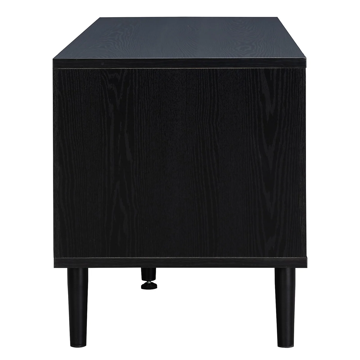 Kubu Rattan TV Stand - Black 5 Kubu Rattan TV Stand - Black - Image 5