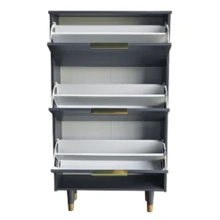 Lewis Shoe Storage Unit - Grey 8 Lewis Shoe Storage Unit - Grey -Cheap Deco Casa Store 13633732 1344998257853486