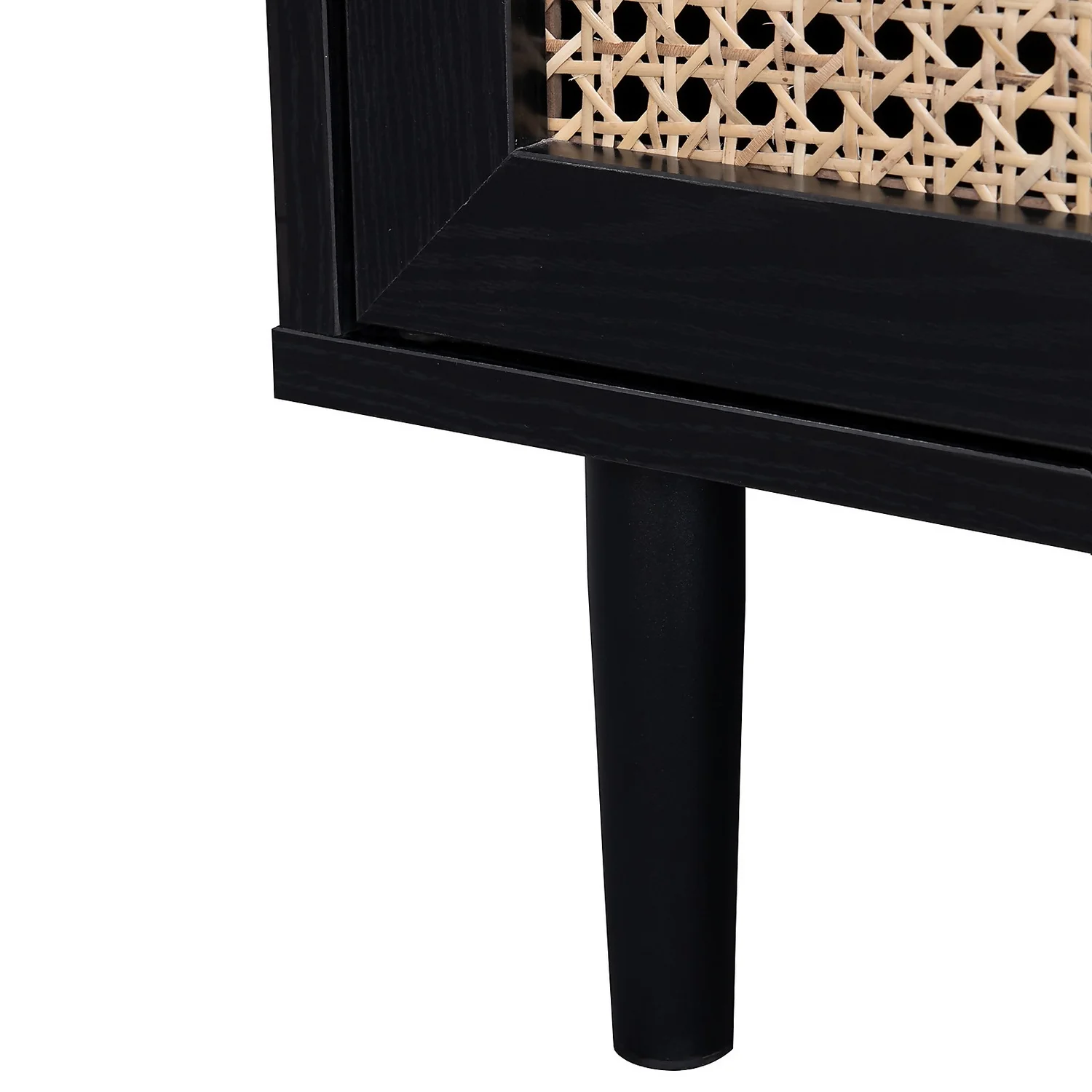 Kubu Rattan Sideboard - Black 7 Kubu Rattan Sideboard - Black - Image 7
