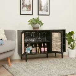 Kubu Rattan Sideboard - Black 17 Kubu Rattan Sideboard - Black -Cheap Deco Casa Store 13633735 1735023661227545
