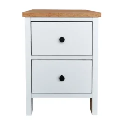 Ren 2 Drawer Bedside Table - White 10 Ren 2 Drawer Bedside Table - White -Cheap Deco Casa Store 13633736 1724975192790820
