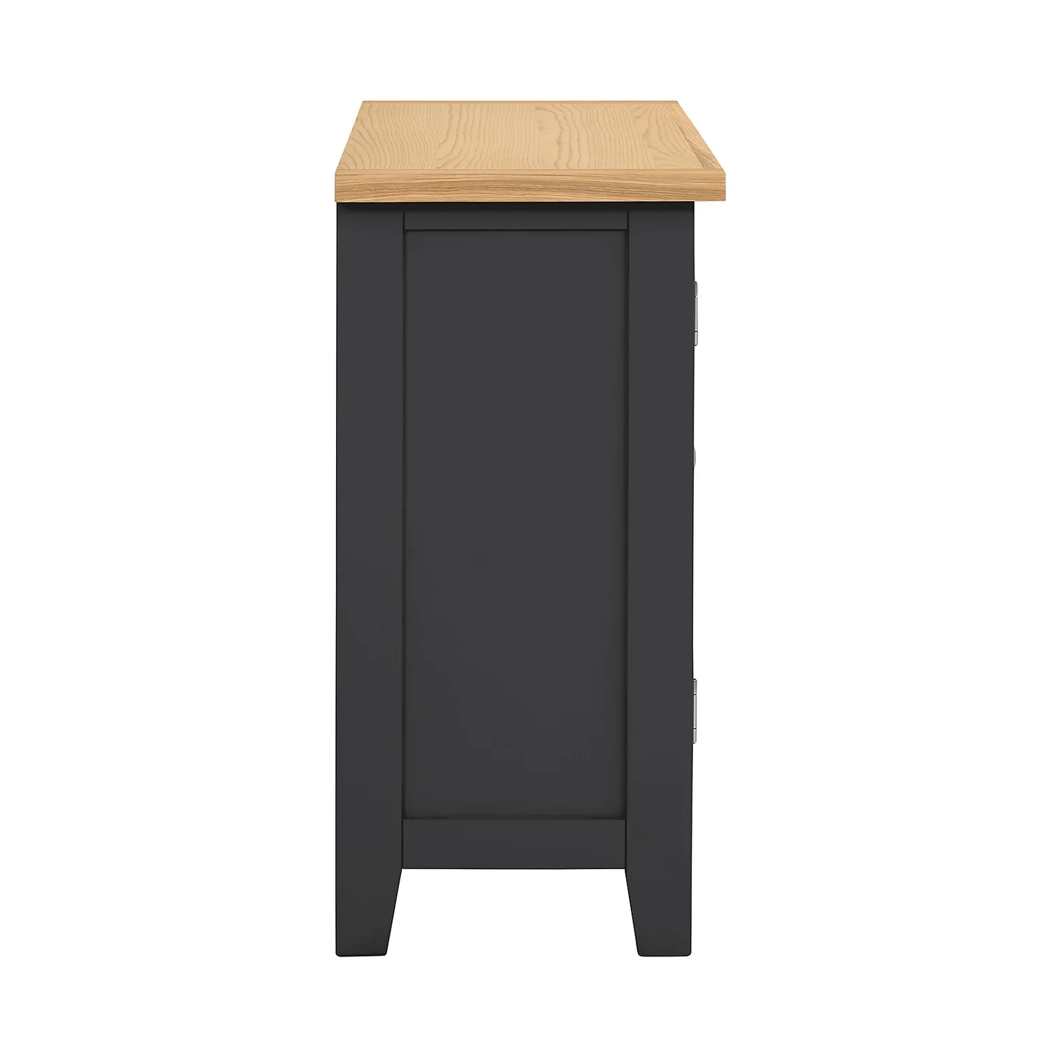 Ashstead Small Sideboard - Oak & Charcoal 4 Ashstead Small Sideboard - Oak & Charcoal - Image 4