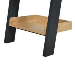 Ashstead Ladder Shelf - Oak & Charcoal -Cheap Deco Casa Store 13642205 1404953455398728