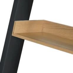 Ashstead Ladder Shelf - Oak & Charcoal -Cheap Deco Casa Store 13642205 2054953455481723