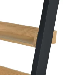 Ashstead Ladder Shelf - Oak & Charcoal -Cheap Deco Casa Store 13642205 7594953455251977