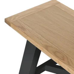 Ashstead Bench - Oak & Charcoal 15 Ashstead Bench - Oak & Charcoal -Cheap Deco Casa Store 13642207 1214953454781334