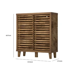 Erik Slatted Petite Sideboard -Cheap Deco Casa Store 13642846 6444967648296101