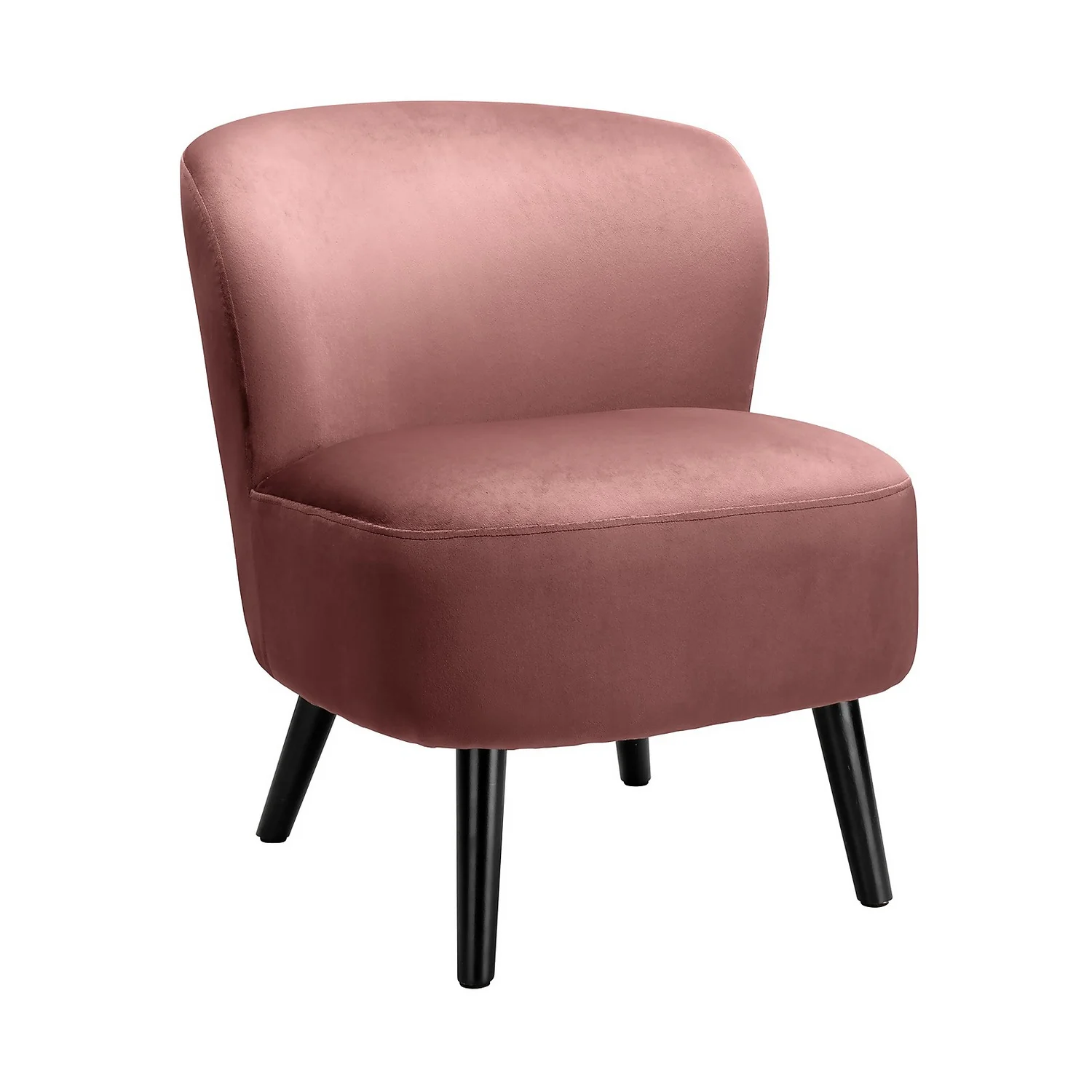 Amy Occasional Chair - Rose Pink 1 Amy Occasional Chair - Rose Pink