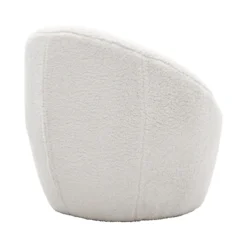 Bernie Boucle Chunky Tub Chair - Cream -Cheap Deco Casa Store 13644159 5474997056703802