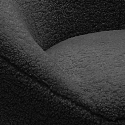 Bernie Boucle Chunky Tub Chair - Black -Cheap Deco Casa Store 13644161 1324997057010519