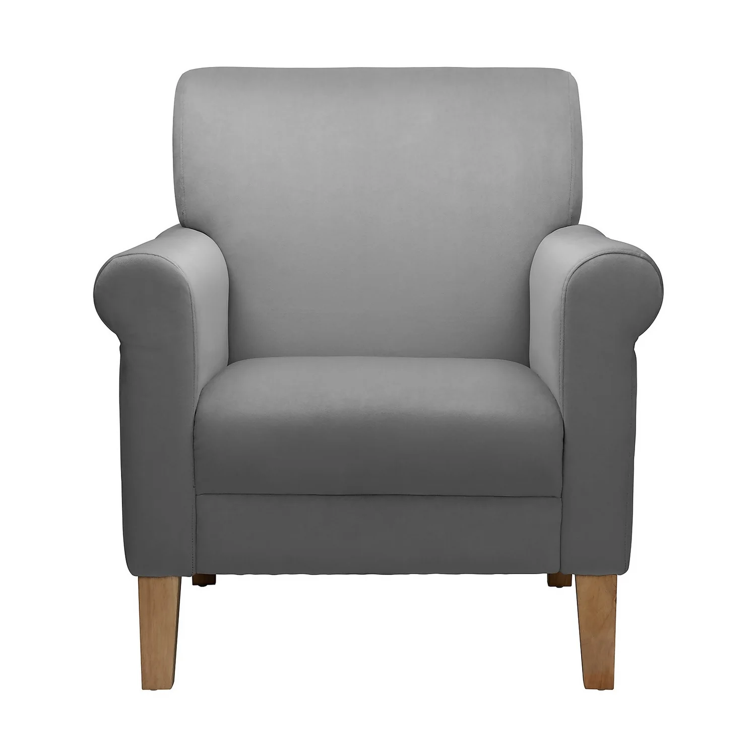 Carlotta Armchair - Grey 3 Carlotta Armchair - Grey - Image 3