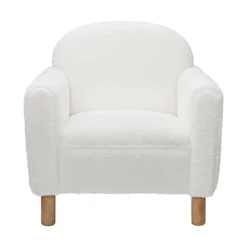 Barry Boucle Armchair - Cream -Cheap Deco Casa Store 13644170 7085003705256426