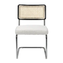 Rory Rattan Back Dining Chair - Set Of 2 - Cream 10 Rory Rattan Back Dining Chair - Set Of 2 - Cream -Cheap Deco Casa Store 13644185 1374997056735833