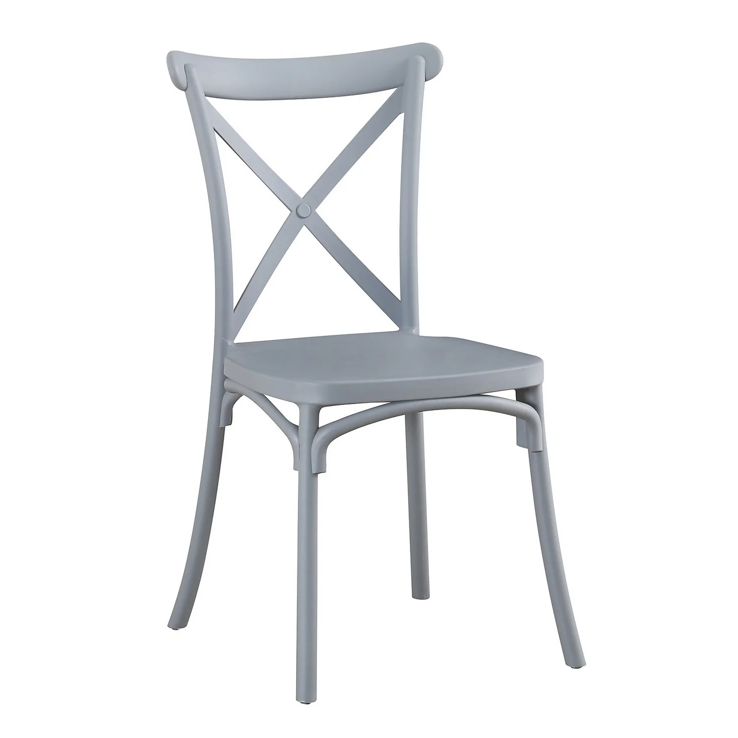 Bruce Bistro Chair - Grey 1 Bruce Bistro Chair - Grey