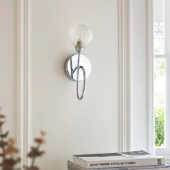 Tatton Wall Lamp - Chrome -Cheap Deco Casa Store 13645376 1224942855298280