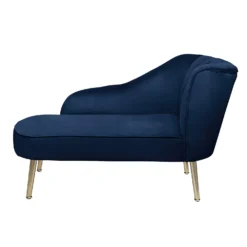 Gigi Velvet Chaise Longue - Midnight -Cheap Deco Casa Store 13698290 1394975247801325