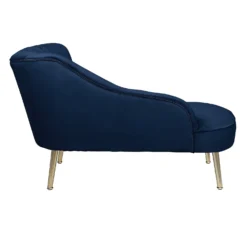 Gigi Velvet Chaise Longue - Midnight -Cheap Deco Casa Store 13698290 1604975247829651