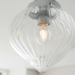 Cheston Bathroom Flush Light - Chrome -Cheap Deco Casa Store 13794228 1434957104374610