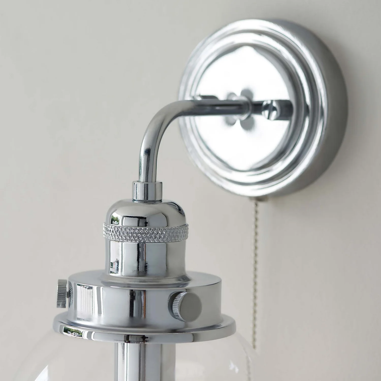 Cheswick Bathroom Wall Light - Chrome 7 Cheswick Bathroom Wall Light - Chrome - Image 7