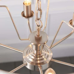 Highclere Pendant Light - 6lt Chrome -Cheap Deco Casa Store 13794252 1774957104959310