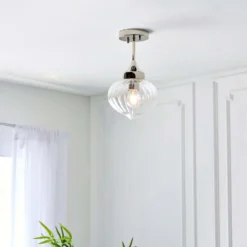 Addington Semi Flush Light - Nickel 11 Addington Semi Flush Light - Nickel -Cheap Deco Casa Store 13794258 1874957104794838