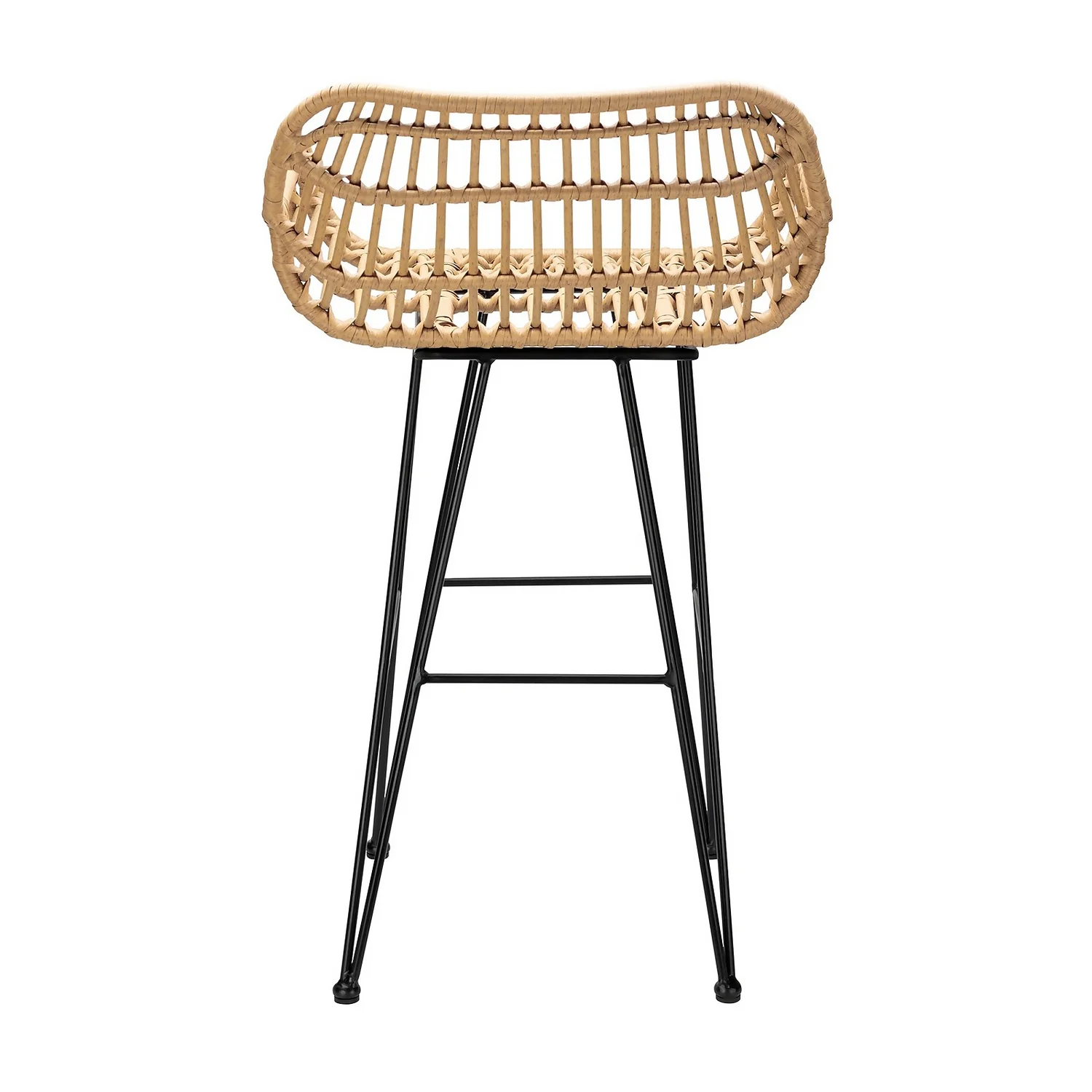 Ronnie Rattan Bar Stool - Set Of 2 5 Ronnie Rattan Bar Stool - Set Of 2 - Image 5