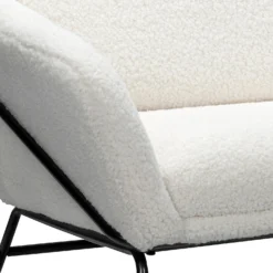 Evelyn Metal Frame Chair - Boucle -Cheap Deco Casa Store 13863937 4714978553810799