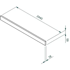 House Beautiful Plinth, Honest/Escape - Gloss White 6 House Beautiful Plinth, Honest/Escape - Gloss White -Cheap Deco Casa Store 13864379 1315006327413872