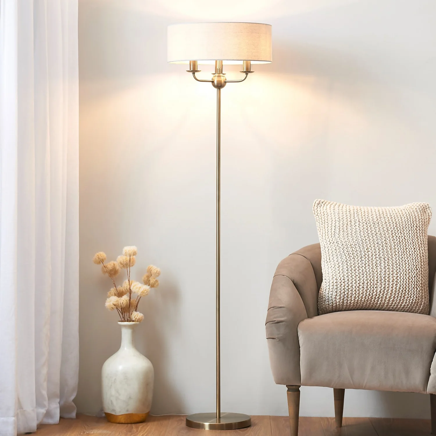 Chippenham 3 Light Floor Lamp 1 Chippenham 3 Light Floor Lamp