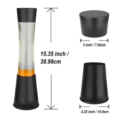 Black & Orange Tower Lava Lamp -Cheap Deco Casa Store 13892605 4154998572571345
