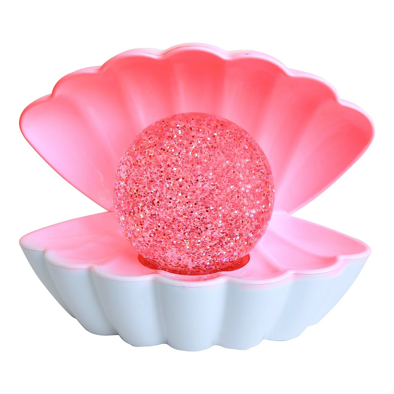 Colour Changing LED Glitter Shell Lamp 2 Colour Changing LED Glitter Shell Lamp - Image 2