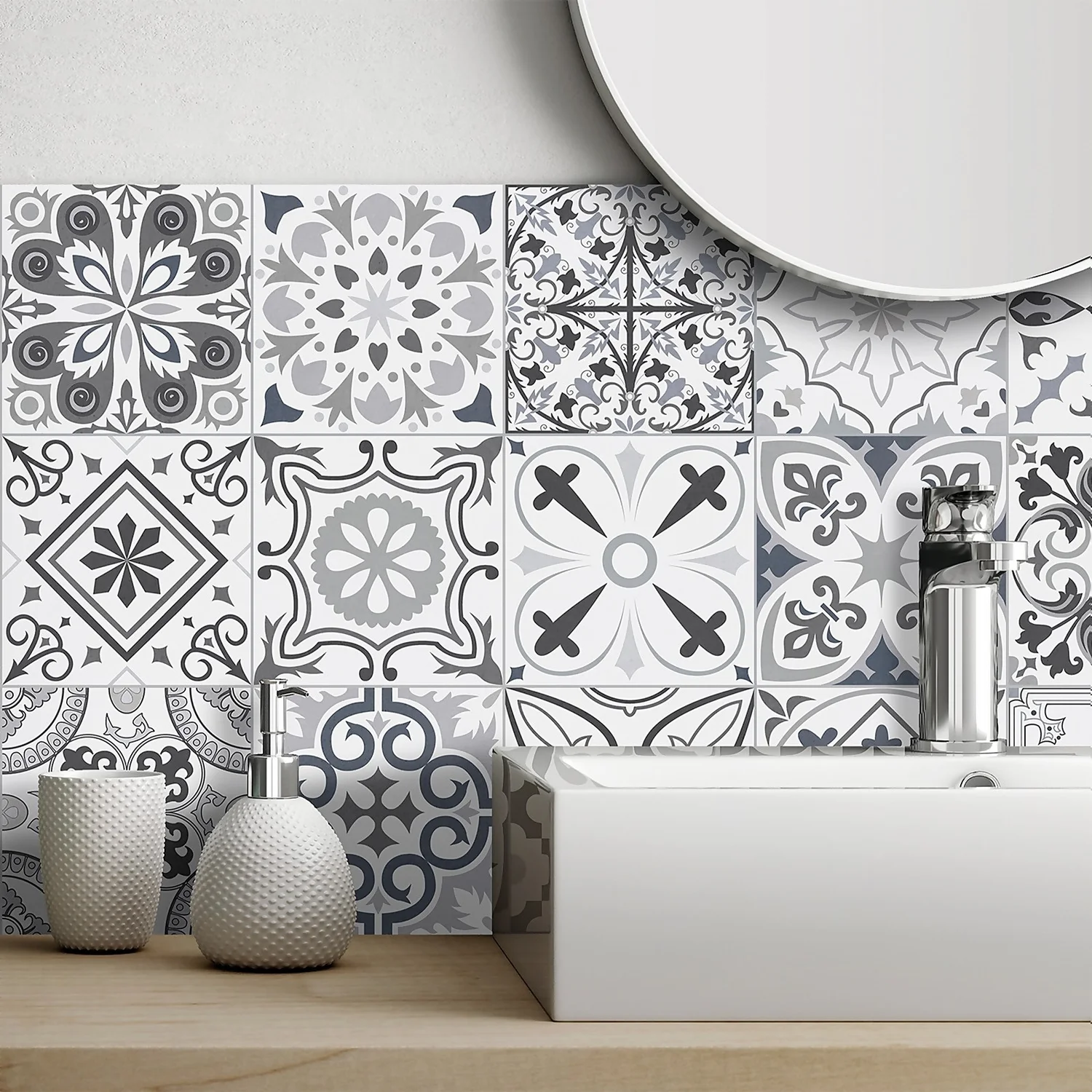 Marquis Mediterranean Black Porcelain Tile (Sample Only) - 100 X 130mm 1 Marquis Mediterranean Black Porcelain Tile (Sample Only) - 100 X 130mm