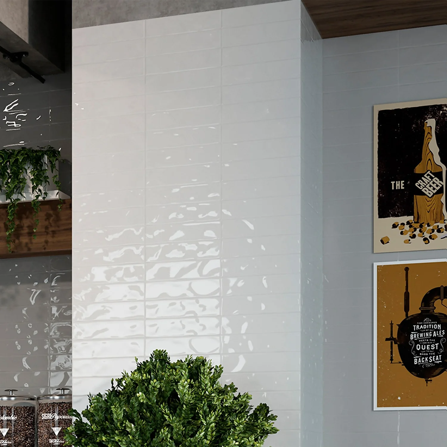 Marquis Ancien Neutral Porcelain Tile - 75 X 300mm 1 Marquis Ancien Neutral Porcelain Tile - 75 X 300mm