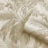 Belgravia Décor Palm Tree Textured Beige Wallpaper