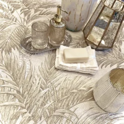 Belgravia Décor Palm Tree Textured Beige Wallpaper -Cheap Deco Casa Store 13909589 1784981675431444