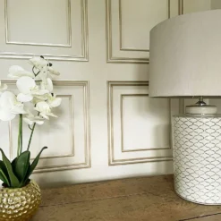 Belgravia Décor Forbidden Fruit Panel Smooth Cream Wallpaper -Cheap Deco Casa Store 13909597 2014981681941549